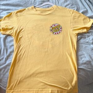 Riot Society Yellow Short Sleeve Tee